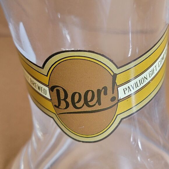Pilsner Beer Glass Clear 23oz Pavilion Gift Company Dad Friends Father's Day - Picture 5 of 8